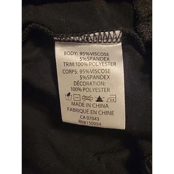 Belldini Women's Black Studded Sleeveless Top 1X ~ Soft - Picture 8 of 11